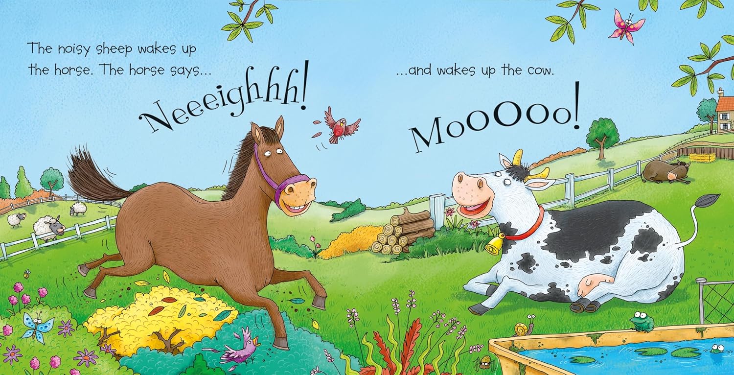 Noisy Farm Board Book Preloved