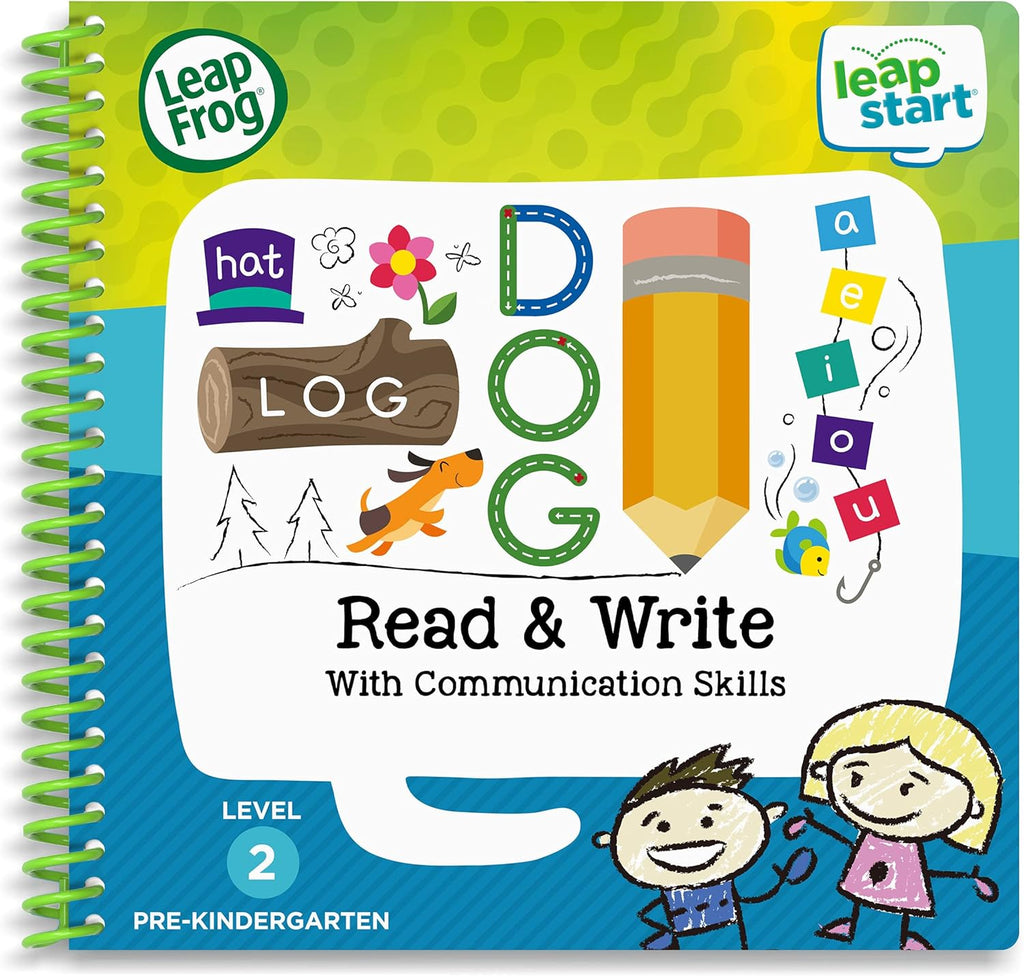 LeapFrog LeapStart Pre-Kindergarten Activity Book: Read and Write and Communication Skills