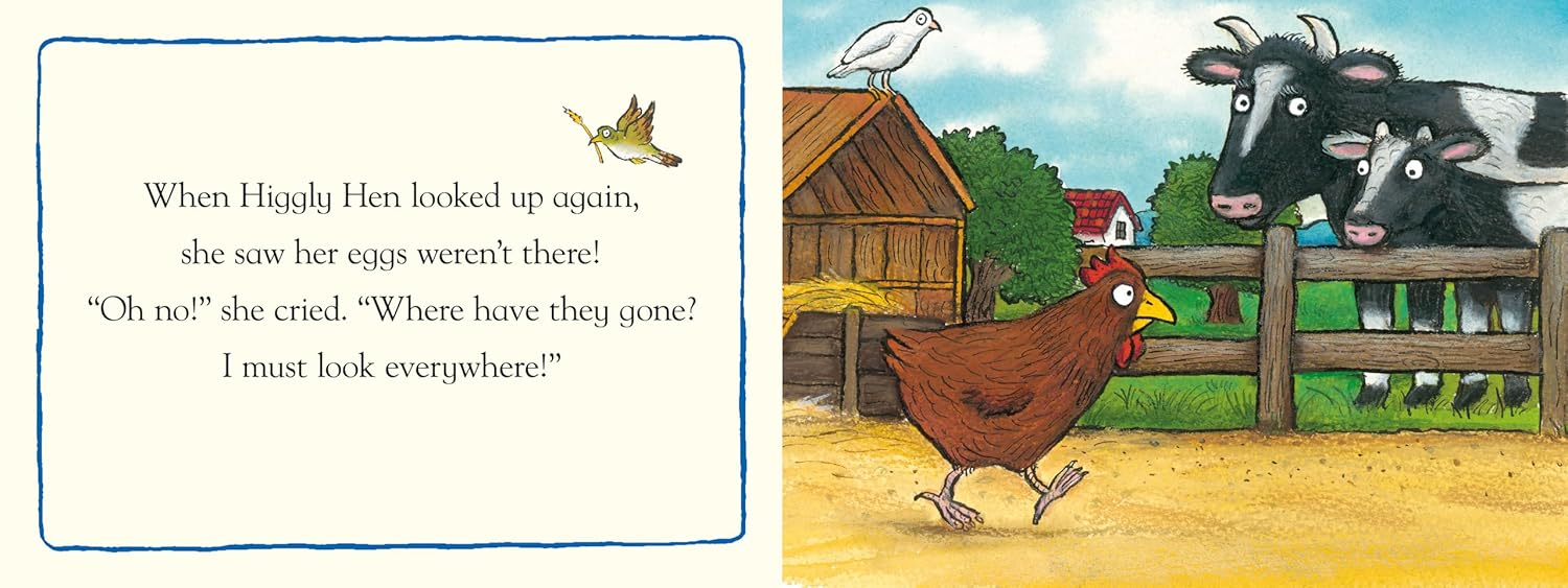Farmyard Friends: Higgly Hen Preloved Board Book