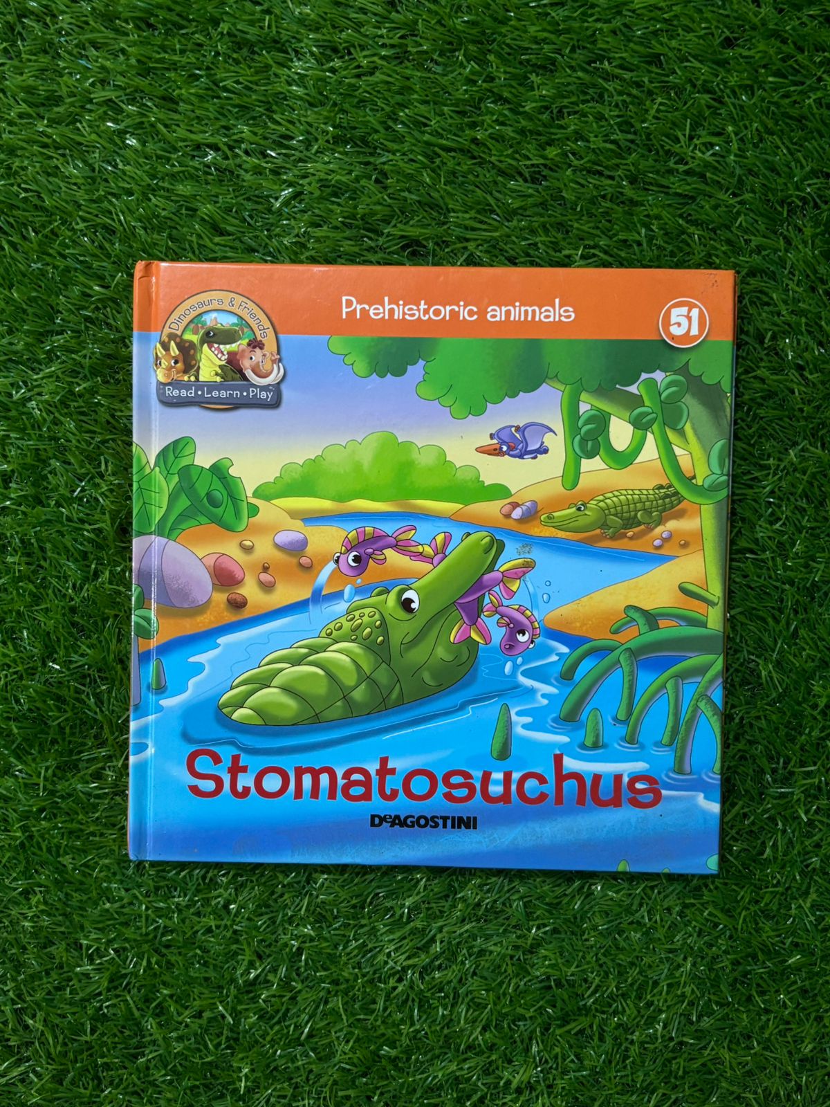 Prehistoric animals Dinosaurs - Stomatosuchus