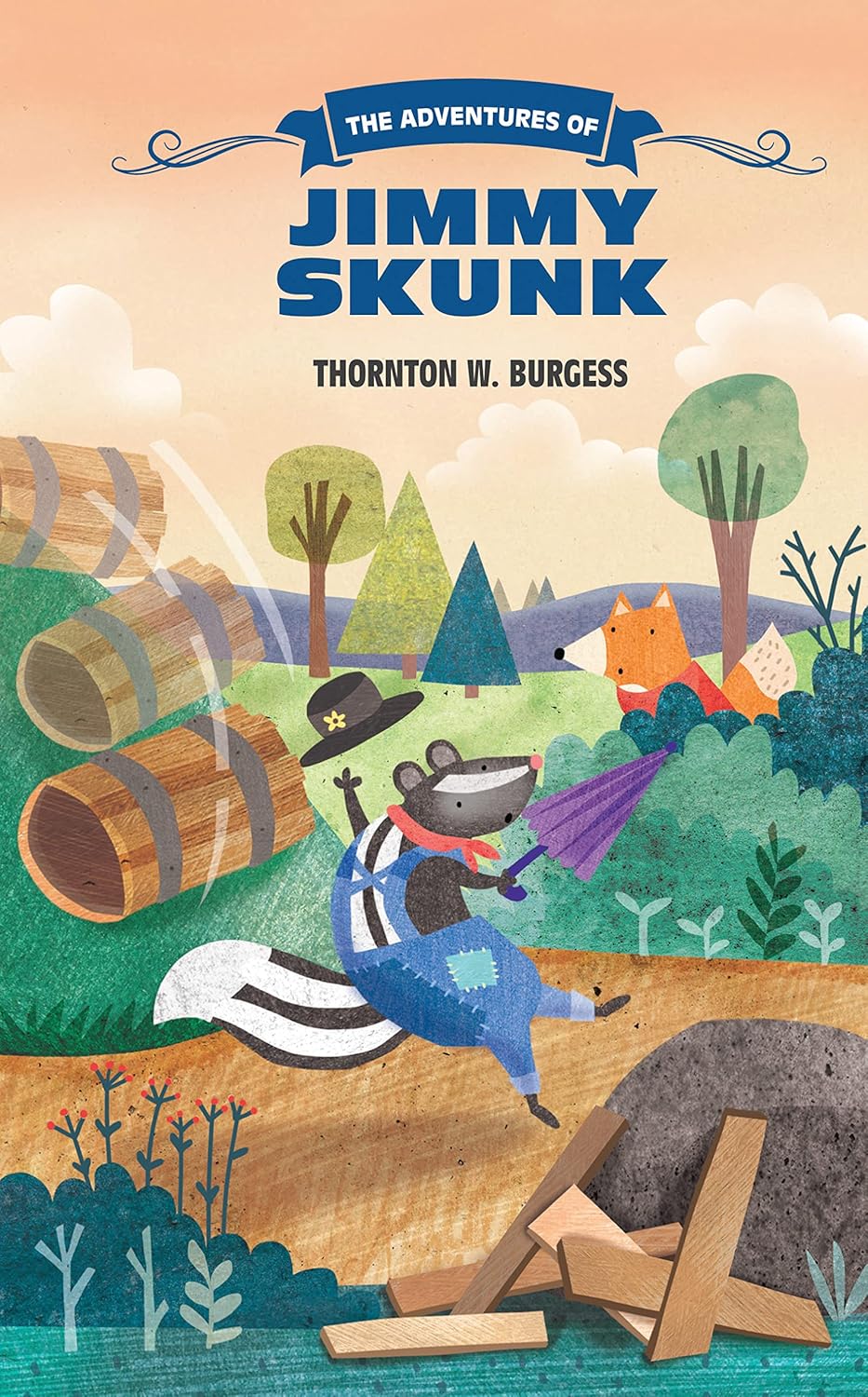 The Adventures of Jimmy Skunk (The Thornton Burgess Library) New