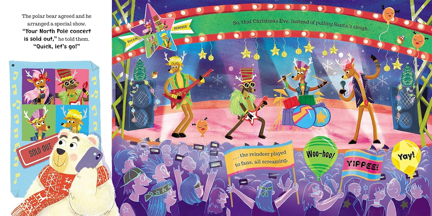 Rockin' Reindeer: Padded Storybook