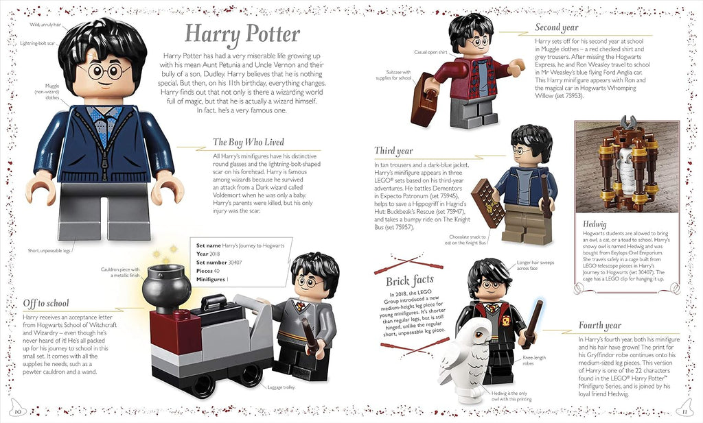 LEGO® Harry Potter Magical Treasury: A Visual Guide to the Wizarding World (with exclusive Tom Riddle minifigure)