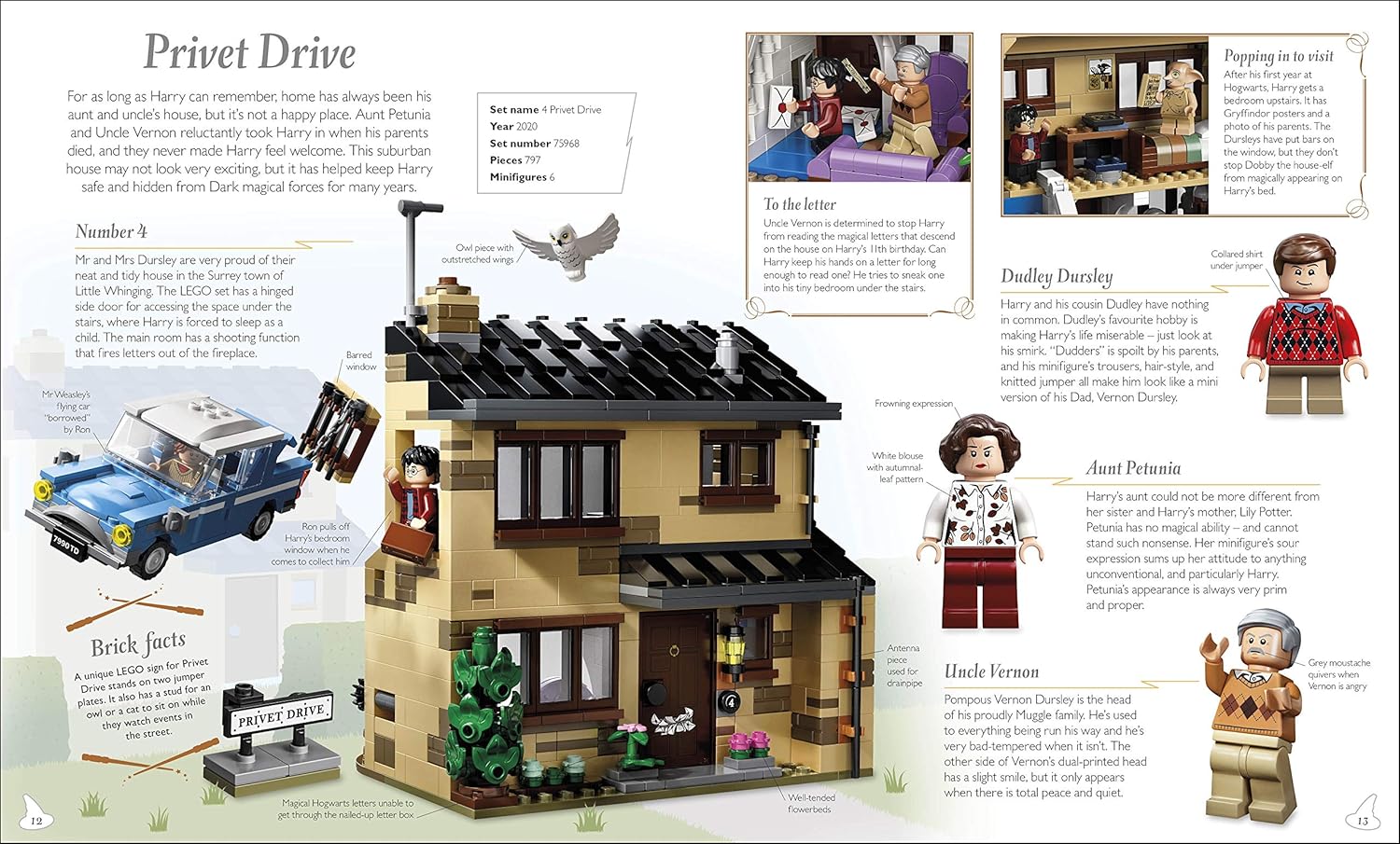 LEGO® Harry Potter Magical Treasury: A Visual Guide to the Wizarding World (with exclusive Tom Riddle minifigure)