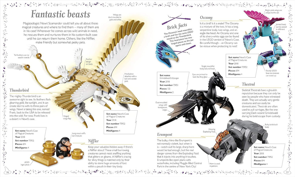 LEGO® Harry Potter Magical Treasury: A Visual Guide to the Wizarding World (with exclusive Tom Riddle minifigure)