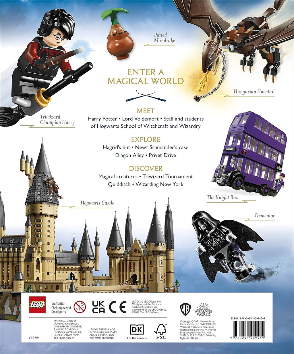 LEGO® Harry Potter Magical Treasury: A Visual Guide to the Wizarding World (with exclusive Tom Riddle minifigure)