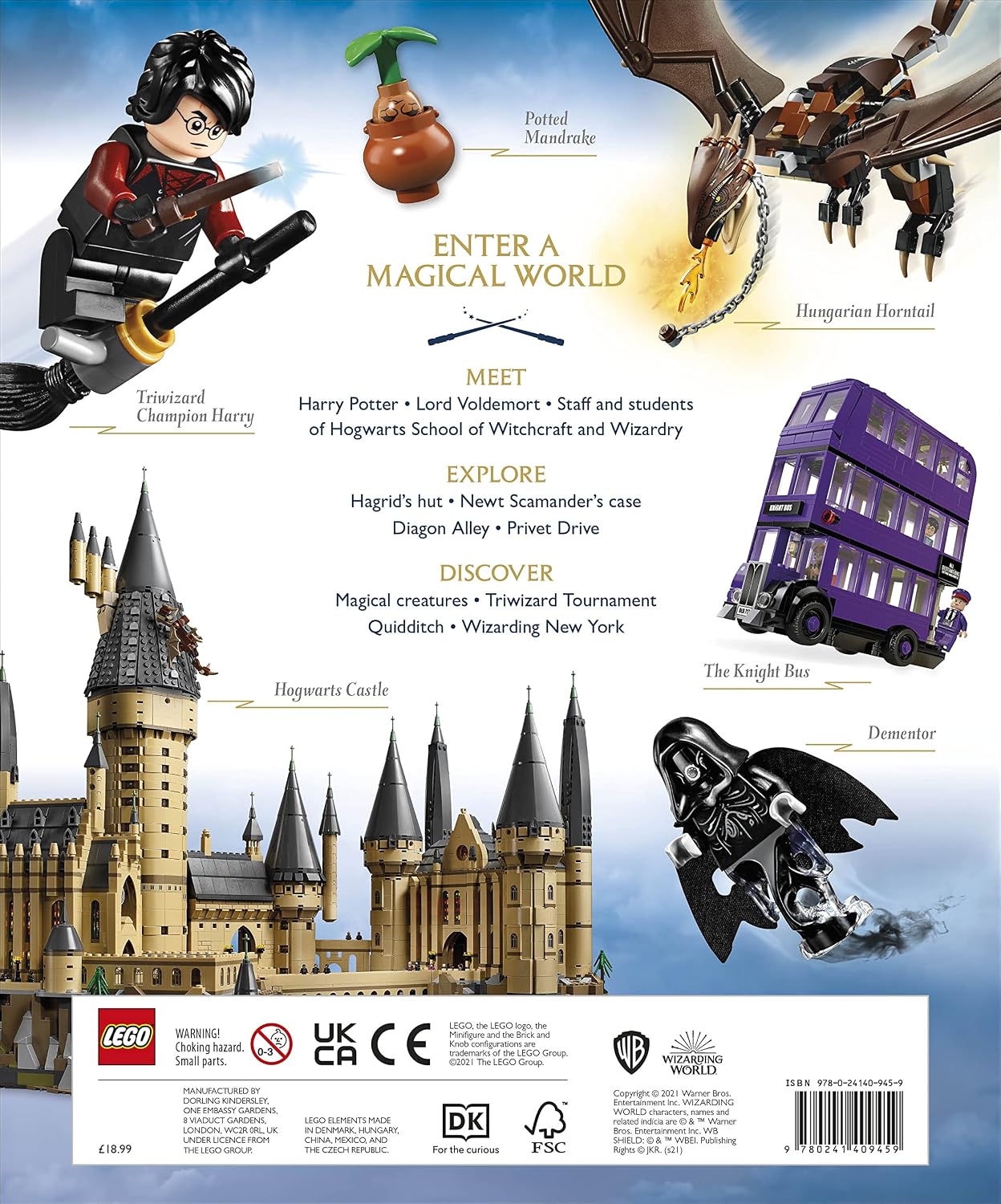 LEGO® Harry Potter Magical Treasury: A Visual Guide to the Wizarding World (with exclusive Tom Riddle minifigure)