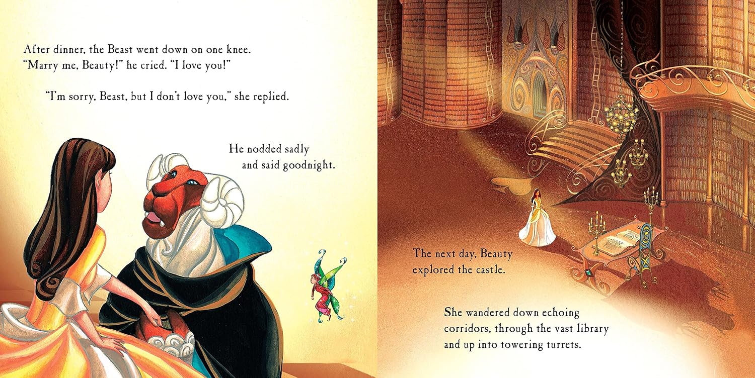 Beauty & the Beast (Usborne Book and Jigsaw)