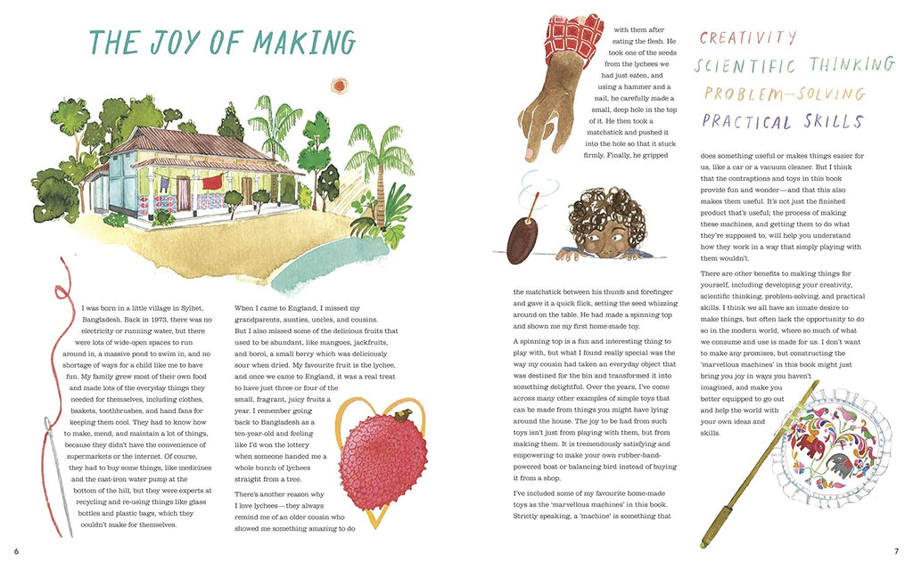 Mr Shaha’s Marvellous Machines: adventures in making round the kitchen table