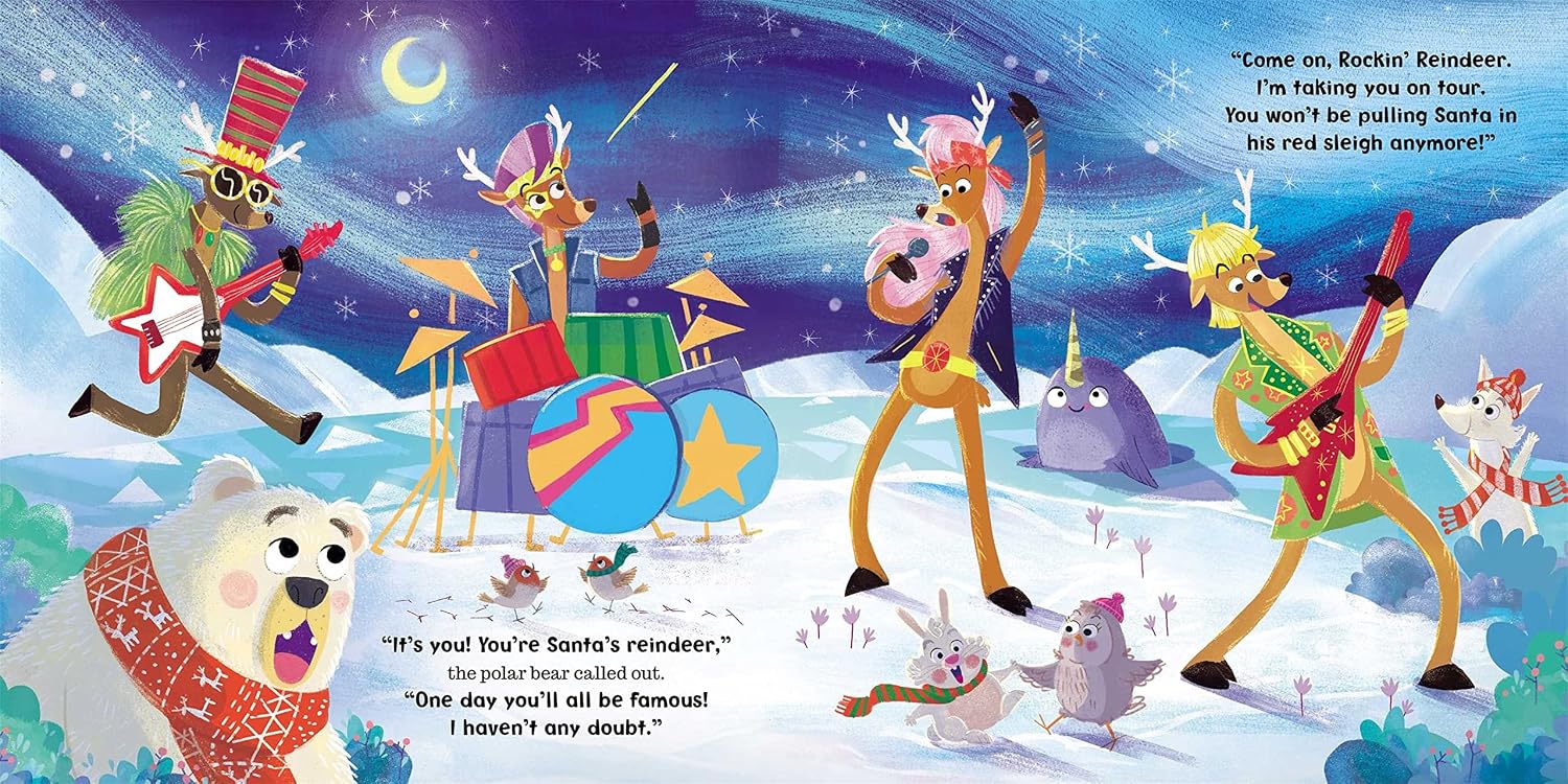 Rockin' Reindeer: Padded Storybook