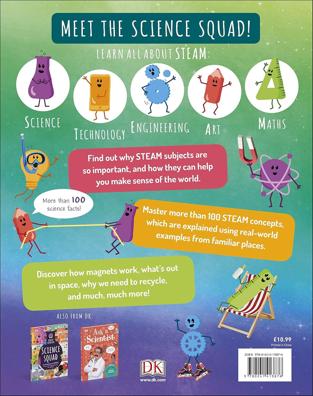 Robert Winston Science Squad Explains: Key science concepts made simple and fun (Brand New)