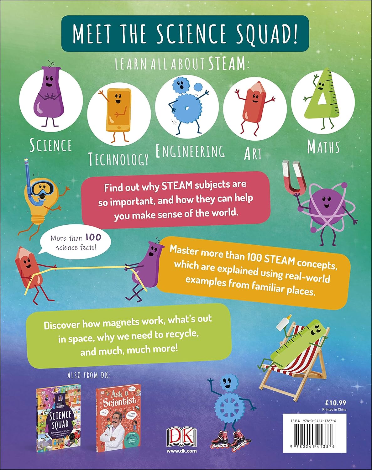 Robert Winston Science Squad Explains: Key science concepts made simple and fun (Brand New)