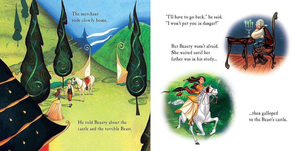 Beauty & the Beast (Usborne Book and Jigsaw)
