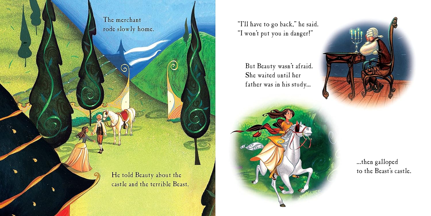 Beauty & the Beast (Usborne Book and Jigsaw)