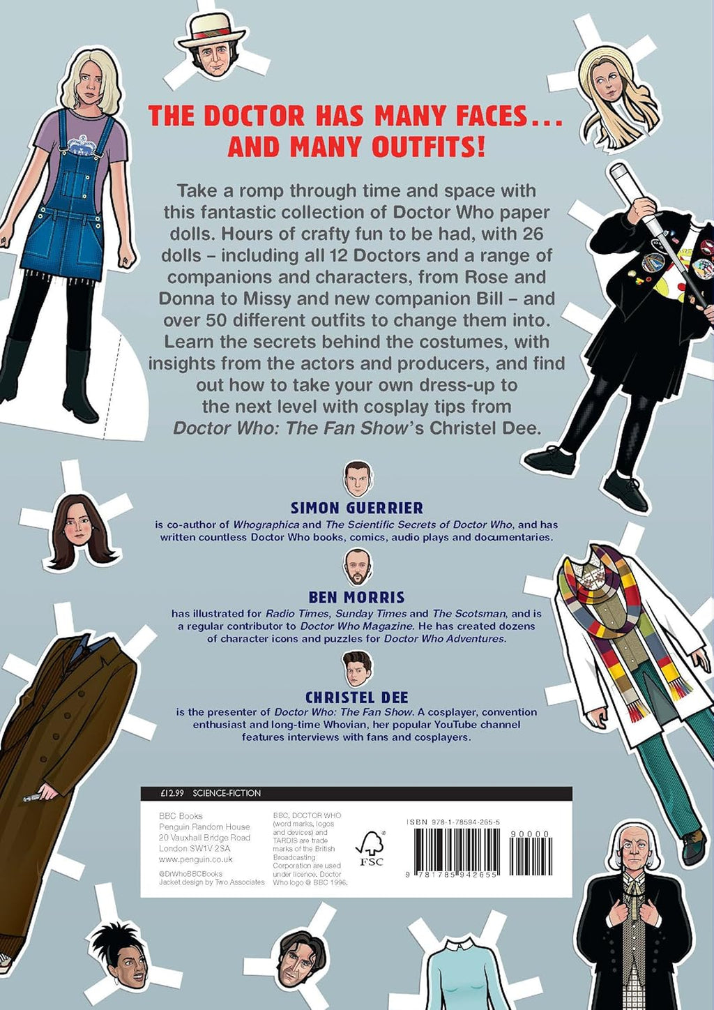 Doctor Who Paper Dolls: Guerrier Simon & Morris Ben