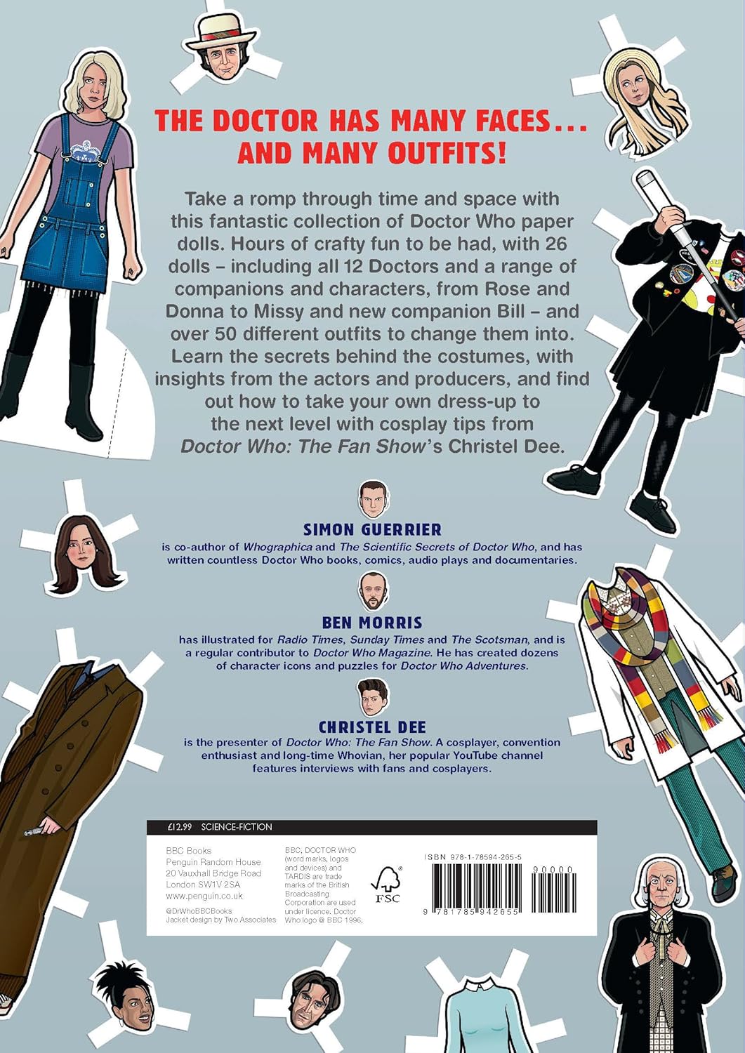 Doctor Who Paper Dolls: Guerrier Simon & Morris Ben