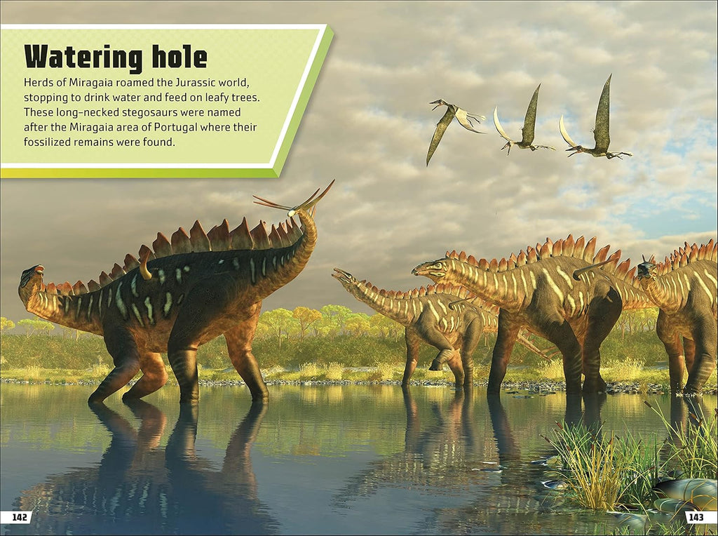 Dinosaur Ultimate Handbook: The Need-To-Know Facts and Stats on Over 150 Different Species (DK's Ultimate Handbooks)