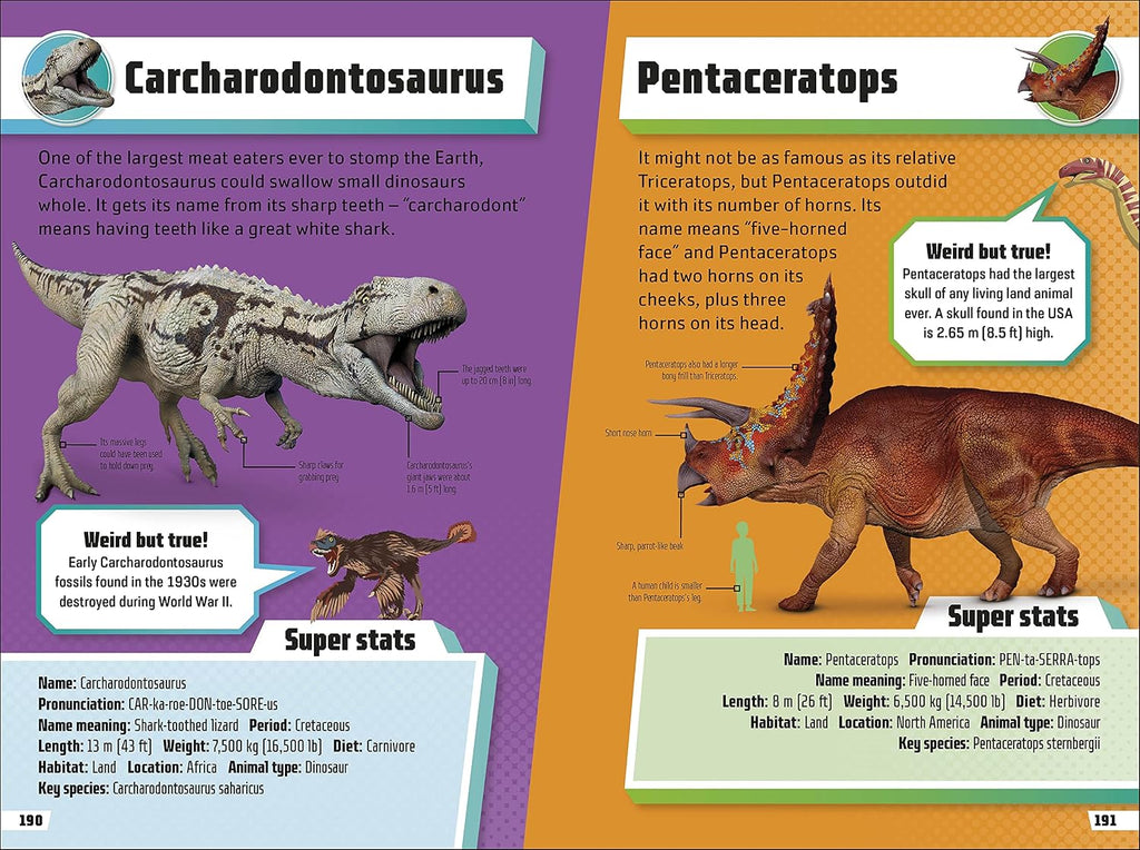 Dinosaur Ultimate Handbook: The Need-To-Know Facts and Stats on Over 150 Different Species (DK's Ultimate Handbooks)