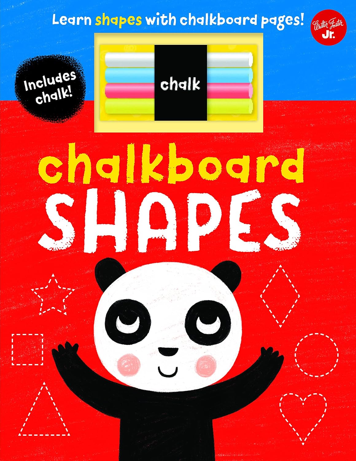 Chalkboard Shapes: Learn shapes with chalkboard pages!