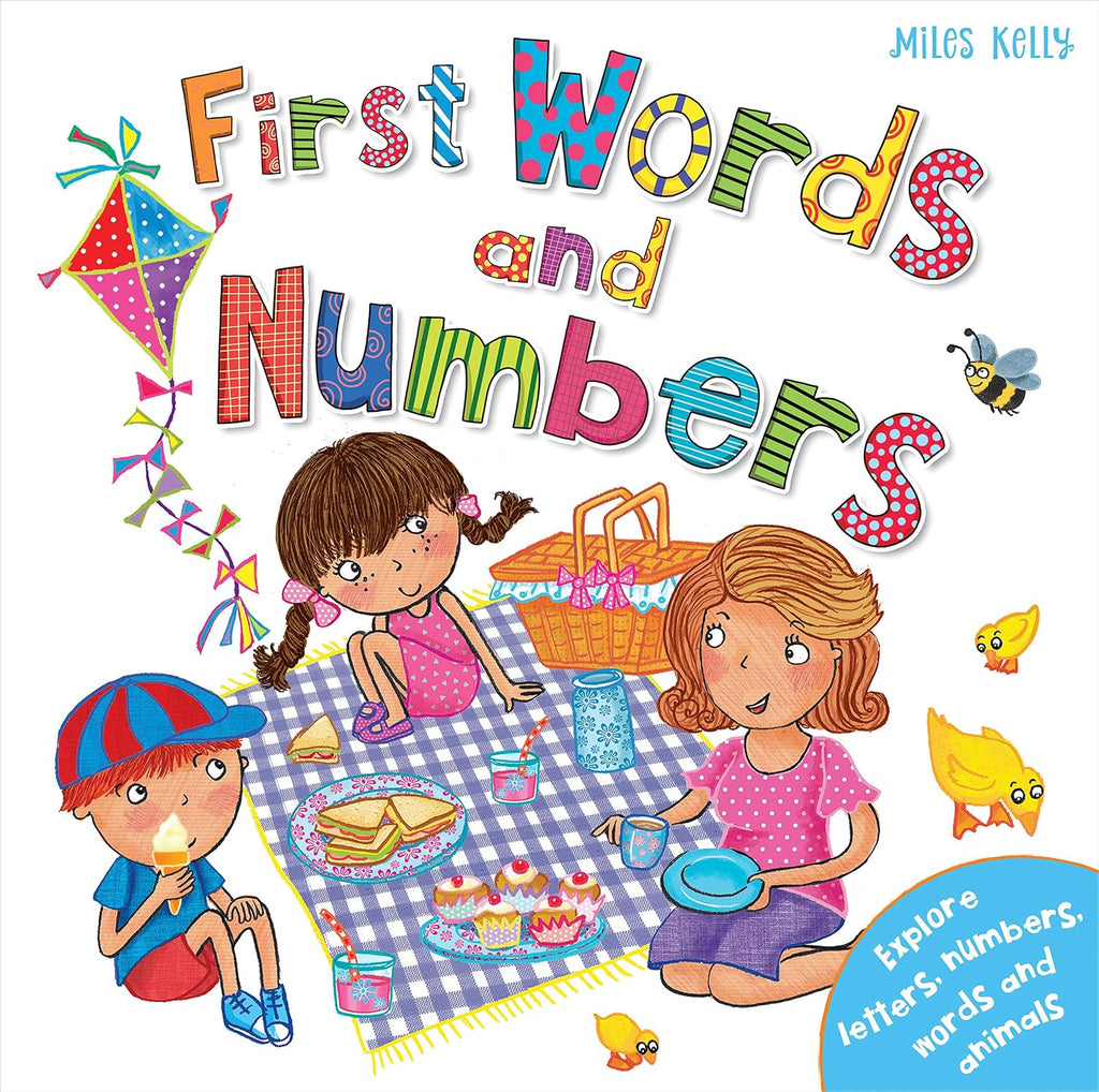 First Words and Numbers: 96 Pages Packed Full of Big, Bold, Beautiful Illustrations for Children aged 3+ (Miles Kelly)
