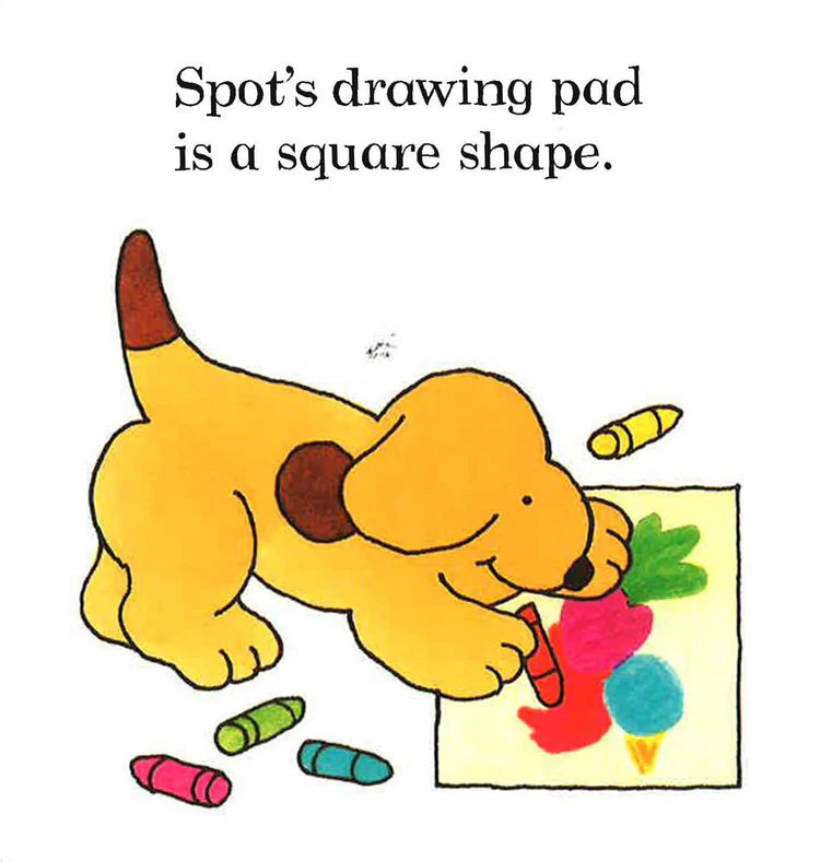 Spot Looks at Shapes