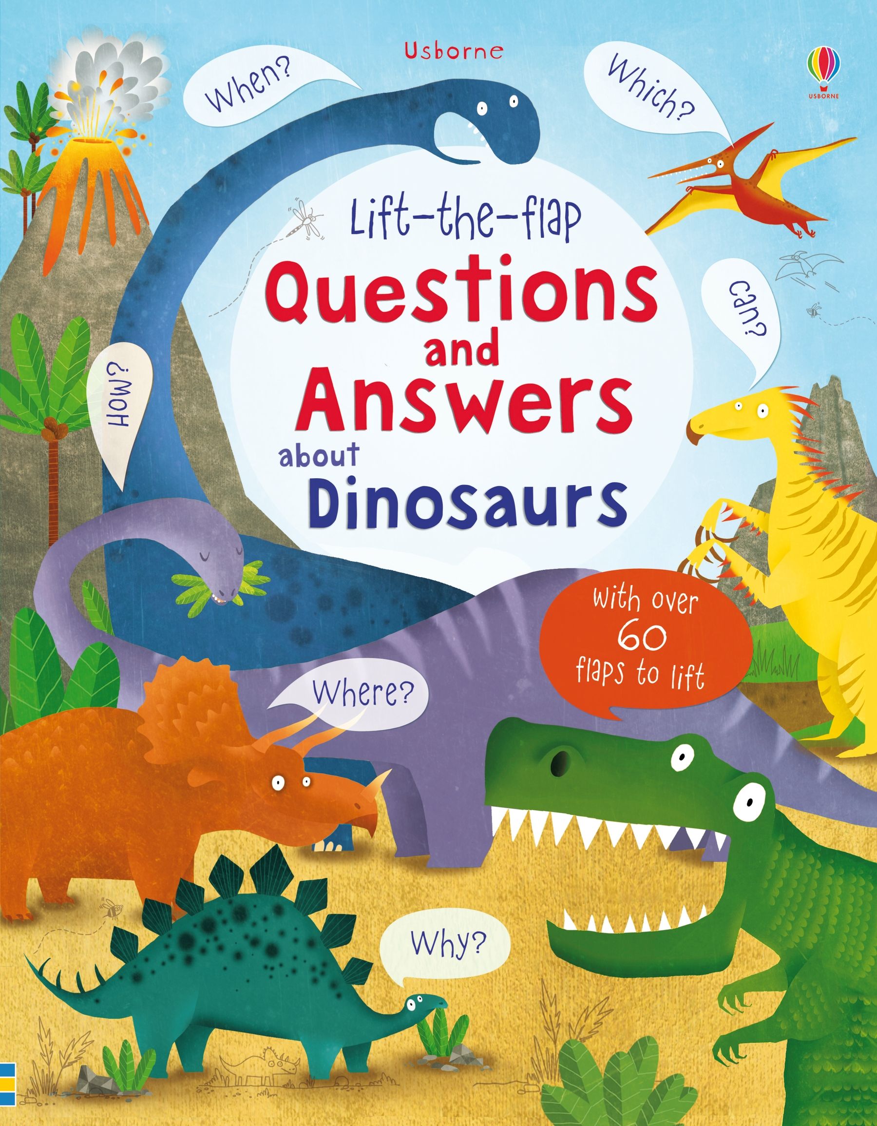 Lift-the-flap Questions and Answers about Dinosaurs Preloved Book
