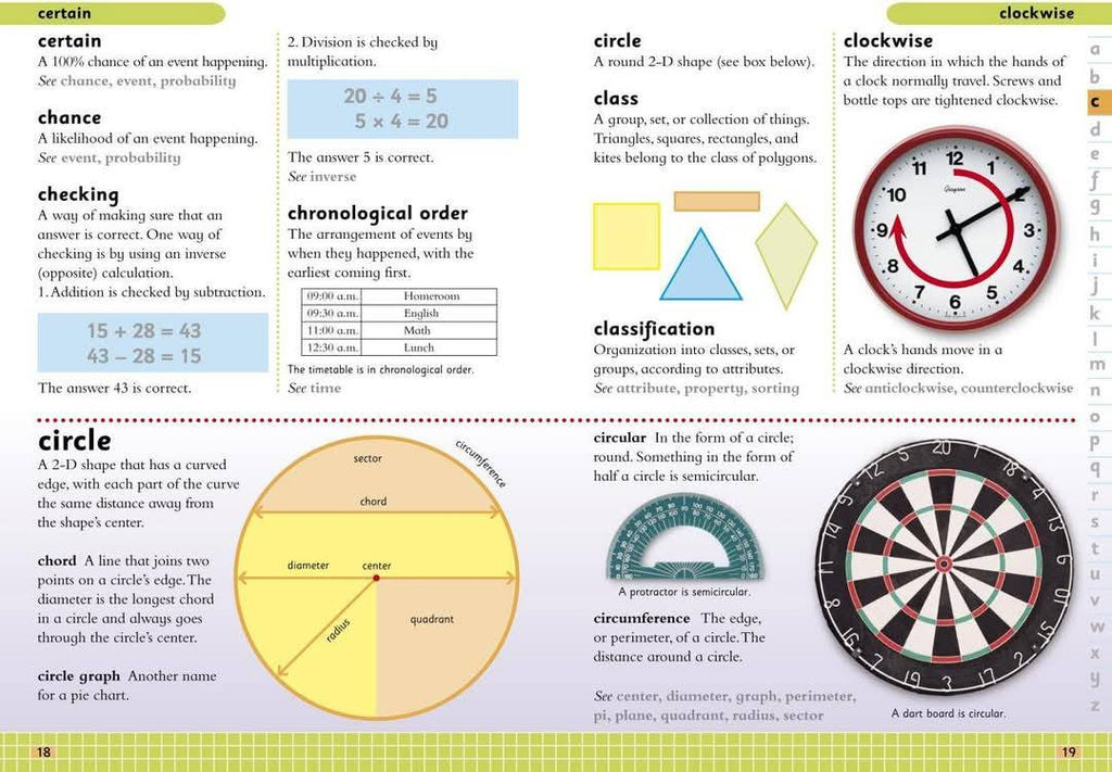 DK Australian Maths Dictionary Paperback