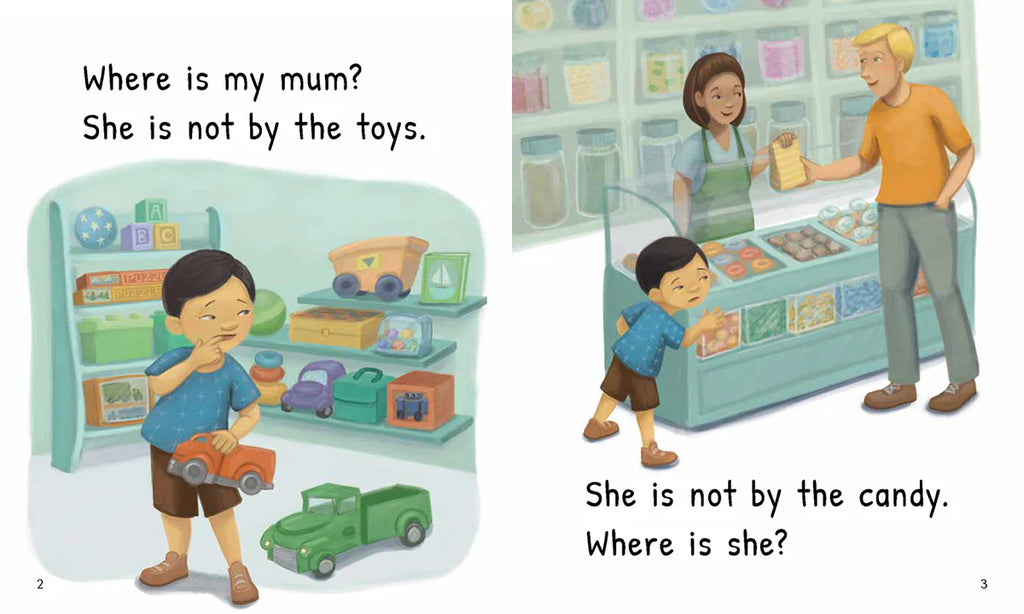 First Readers: Where Is My Mum? 10 Books Set