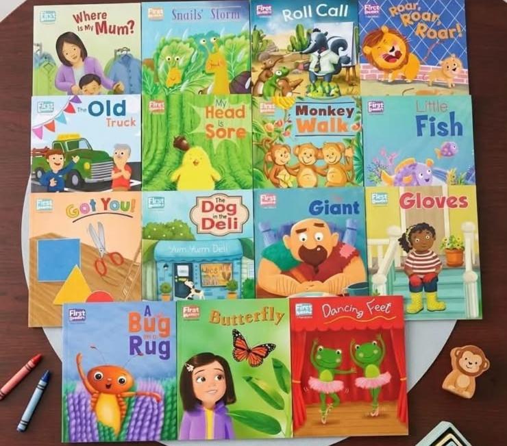 First Readers: Where Is My Mum? 10 Books Set