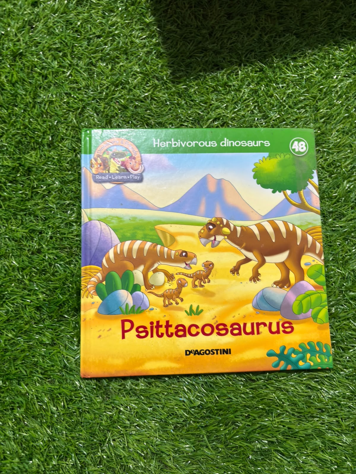 Herbivorous Dinosaurs Psittacosaurus