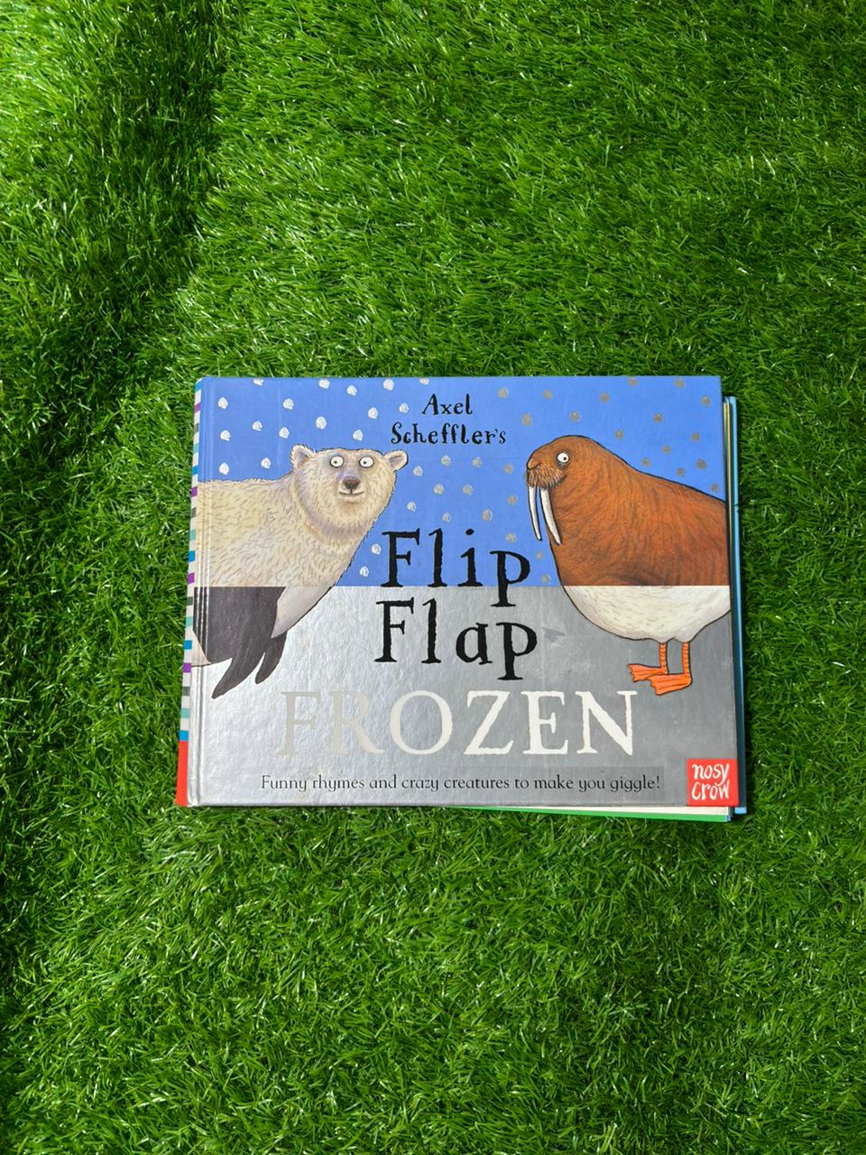 Axel Scheffler's Flip Flap Frozen (Axel Scheffler's Flip Flap Series) Preloved Book