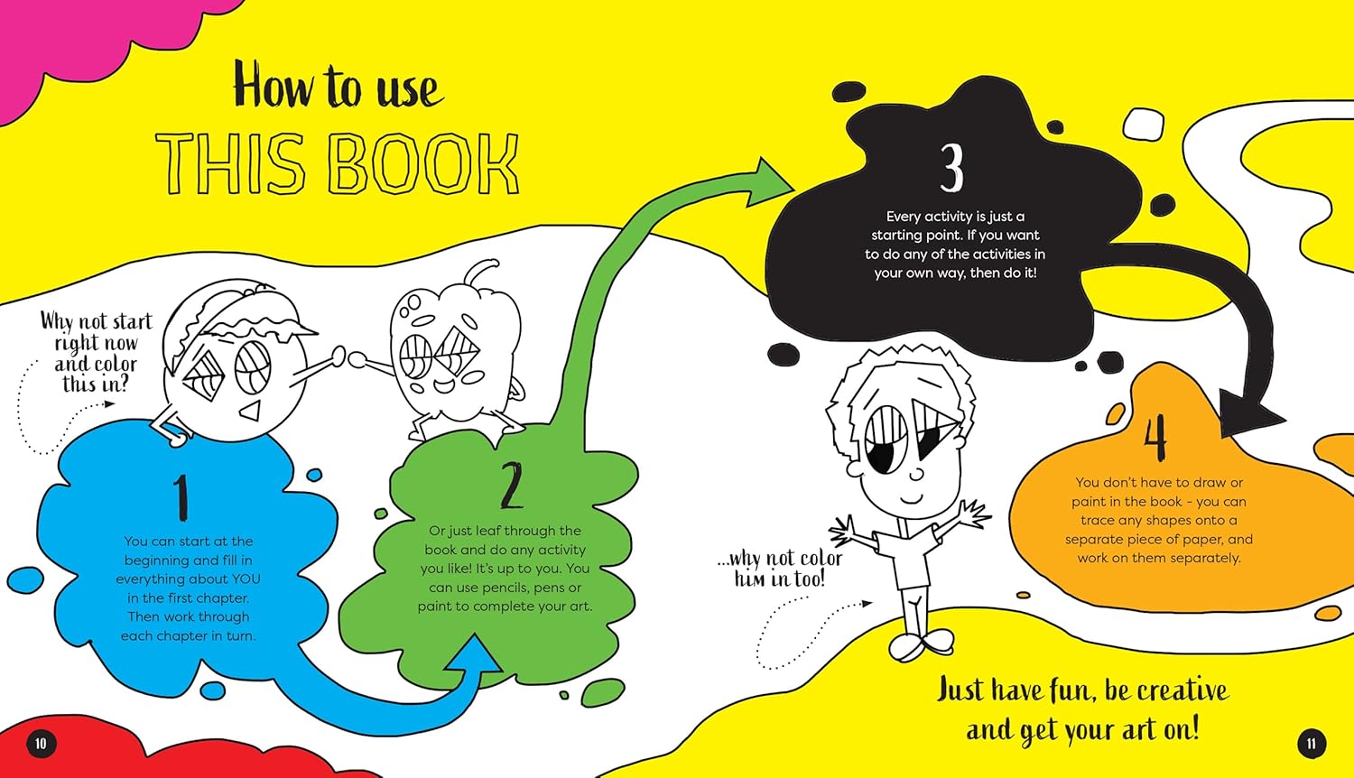 Art for the Heart: A Fill-in Journal for Wellness Through Art Brand New