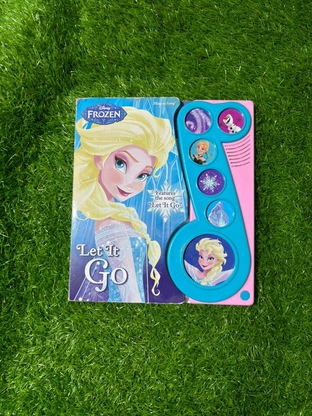 Disney Frozen - Let It Go Little Music Note Sound Book - PI Kids (Play-A-Song): Let It Go Sound Book