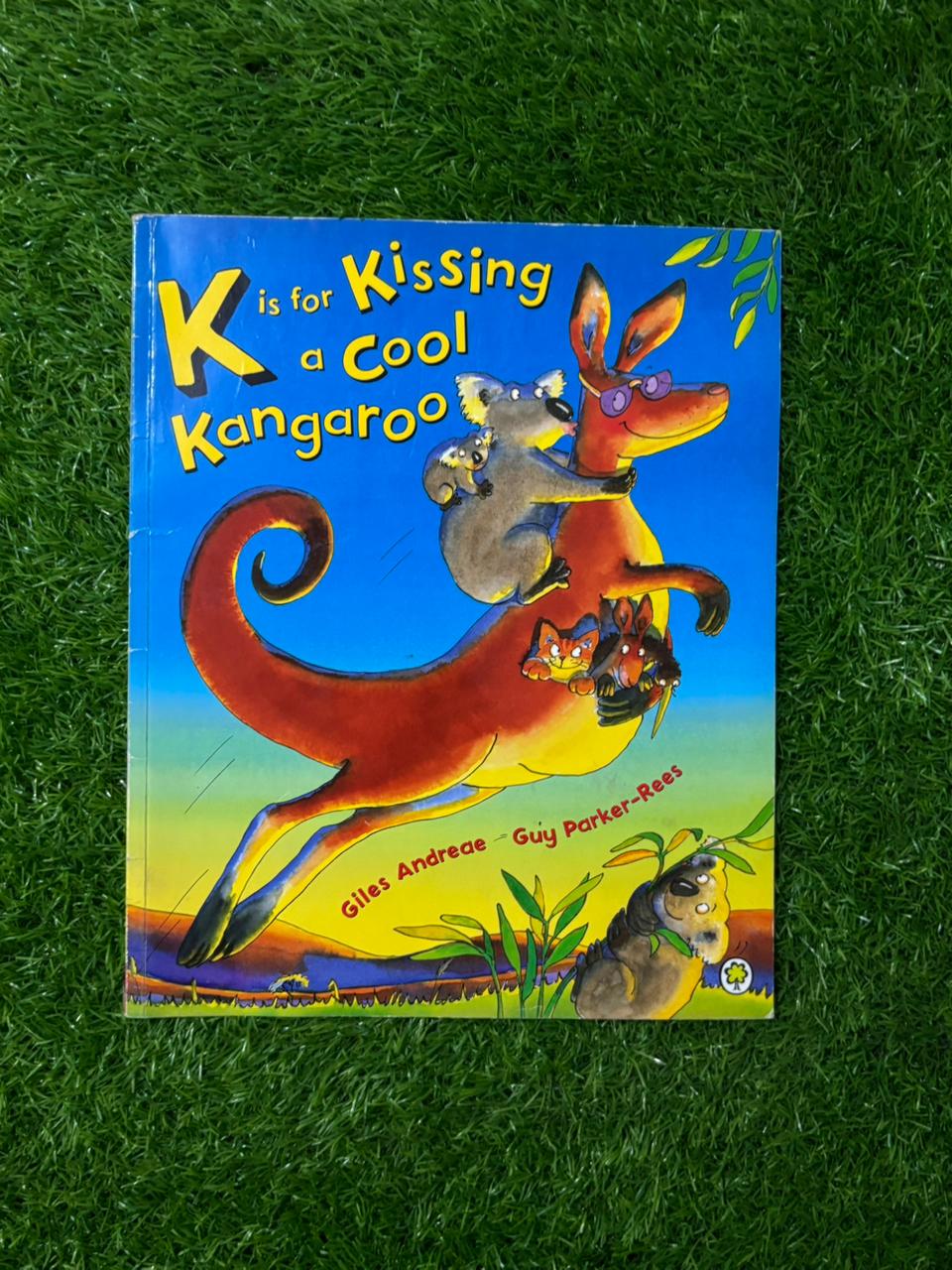 K is for Kissing a Cool Kangaroo
