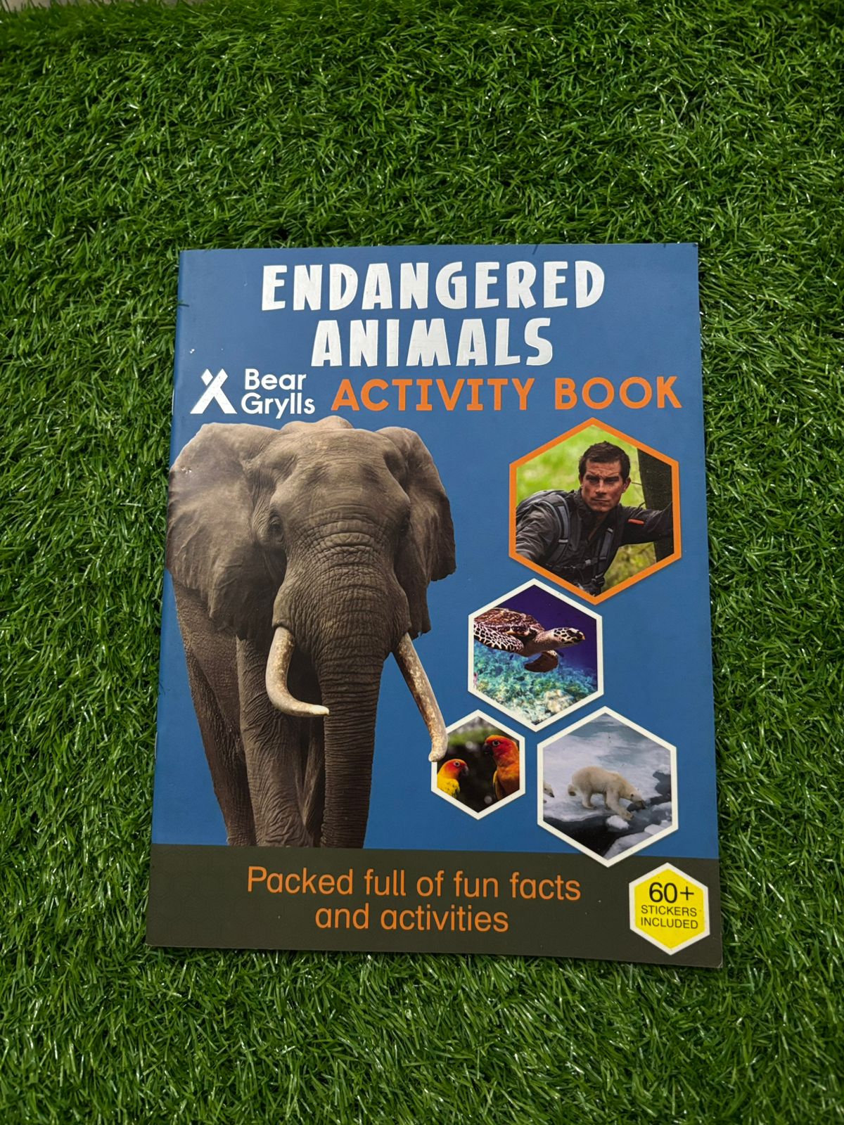 Bear Grylls Sticker Activity: Endangered Animals