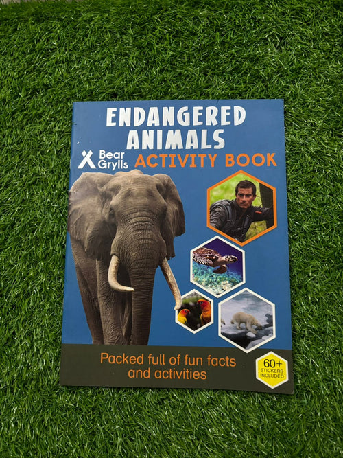 Bear Grylls Sticker Activity: Endangered Animals