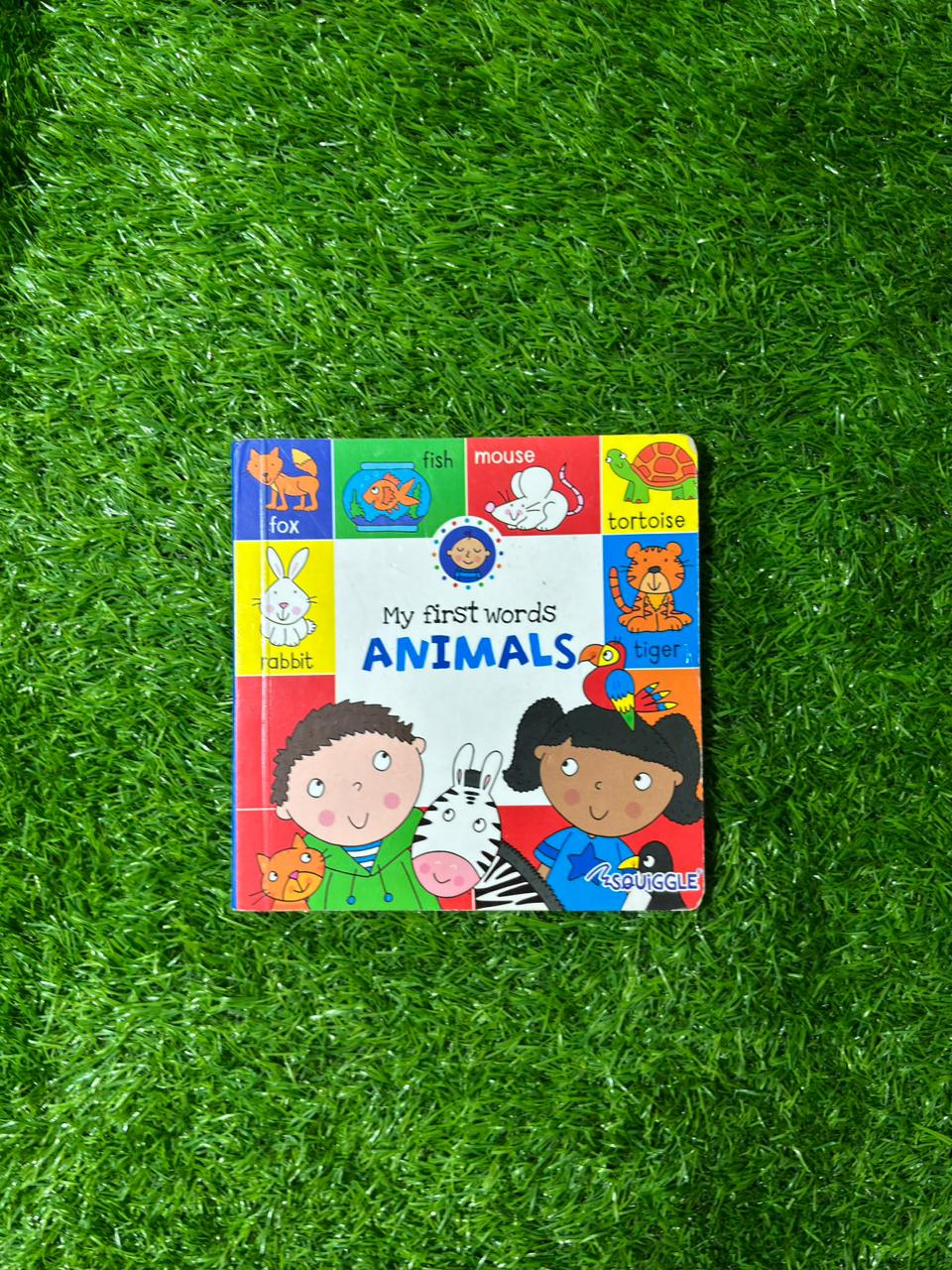 My First Words Board Books Animals at Home Hardback Early Reading Educational (Preloved)