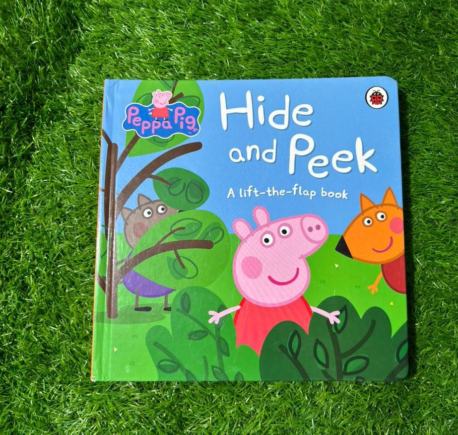 Peppa Pig: Hide and Peek: A Lift-the-Flap Book Preloved Book