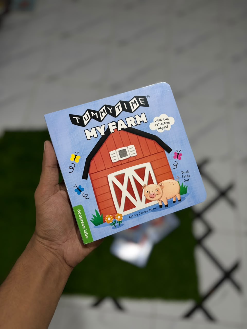 TummyTime(R) My Farm: Summer activity for parents and caregivers home with their babies