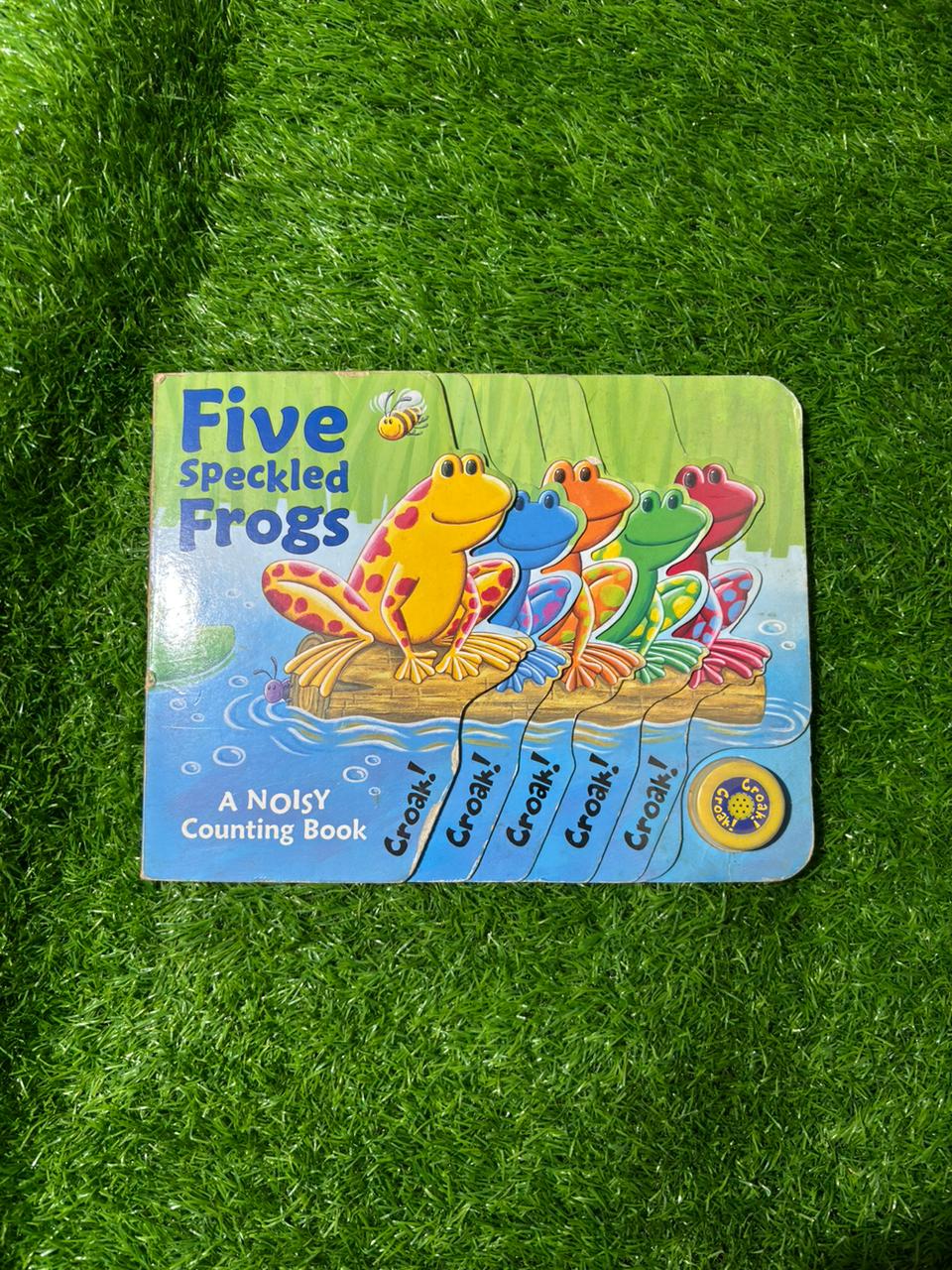 Five Speckled Frogs Board Book Preloved