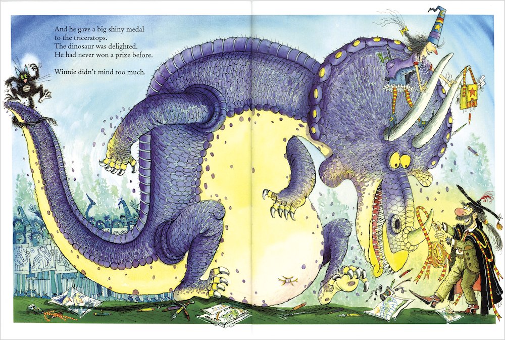 Winnie's Dinosaur Day with Out CD